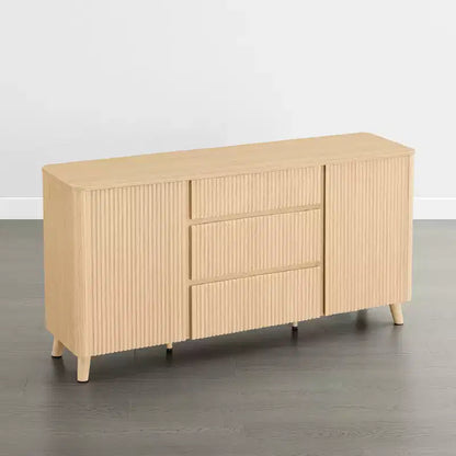 Buffet moderne avec rangement Spruce & Spring de 62 pouces