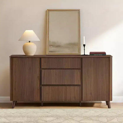 Buffet moderne avec rangement Spruce & Spring de 62 pouces