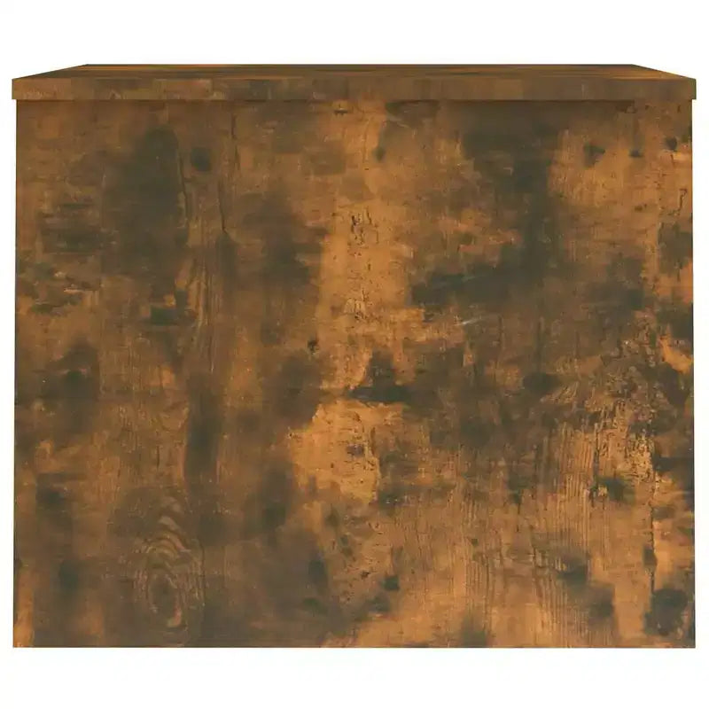 Table basse en bois d'ingénierie chêne fumé 80x50.5x41.5 cm