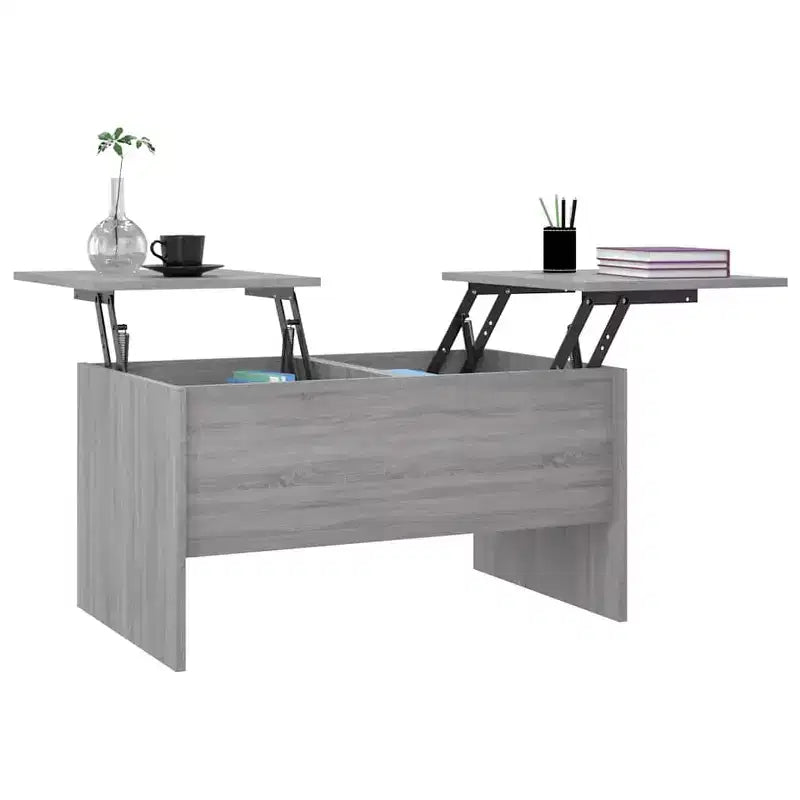 Table basse gris Sonoma bois d'ingénierie moyen