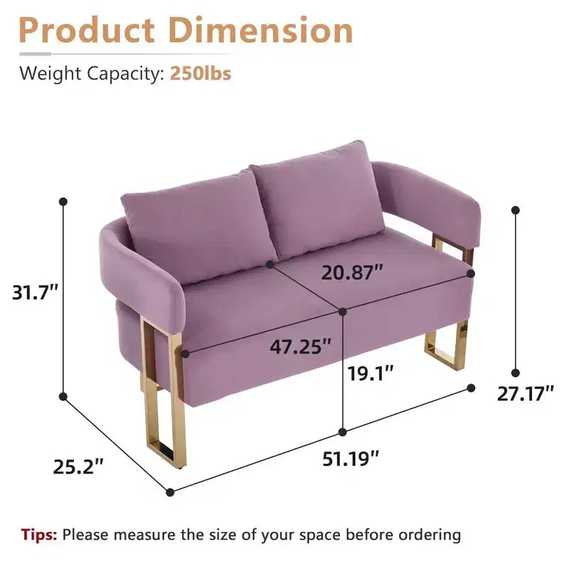 Fauteuil moderne Okak en molleton Teddy avec cadre en métal doré, fauteuil de réception pour salons, zones de détente