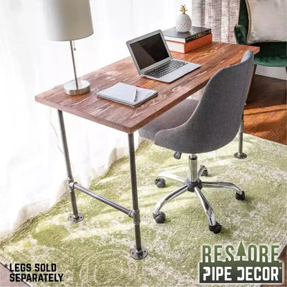 Plateau de table en bois massif de cèdre Sunset RESTORE par Pipe Decor