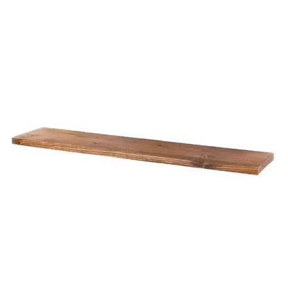 RESTORE Autumn Brown 36 in. Wood Shelf (Wood Only) by Pipe Decor