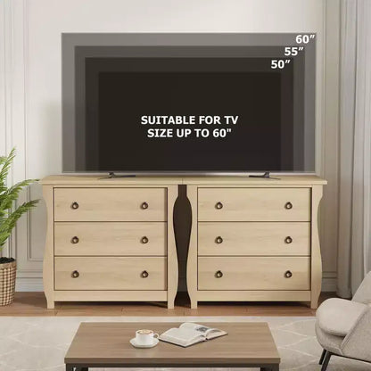 Commode Vintage Blanche de Style Français, 3 Tiroirs Verticaux, S'Adapte à Plusieurs Scènes Comme les Chambres, les Couloirs et les Entrées