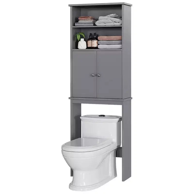 Celebalcony 74,8 pouces de haut Autonome Étagère de Rangement Au-dessus des Toilettes Étagères WC