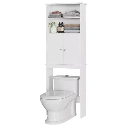 Celebalcony 74,8 pouces de haut Autonome Étagère de Rangement Au-dessus des Toilettes Étagères WC