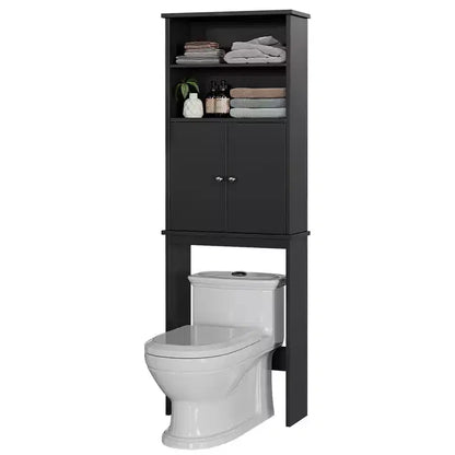 Celebalcony 74,8 pouces de haut Autonome Étagère de Rangement Au-dessus des Toilettes Étagères WC