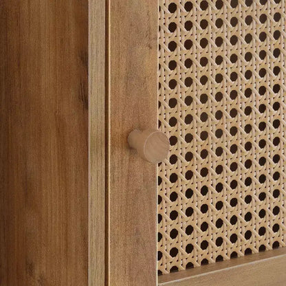 Armoires de rangement utilitaires HomeStock en panneau de particules, 118,75 cm (46,75 po) de hauteur et 41,91 cm (16,5 po) de largeur, avec 3 portes et 2 étagères