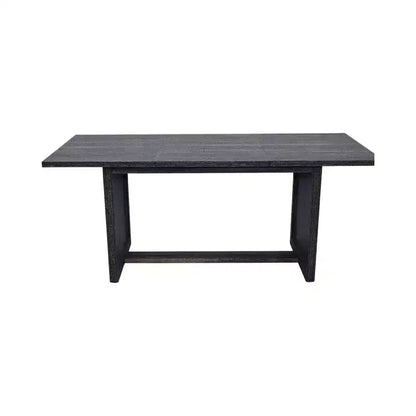 Okak 70.87IN Table de salle à manger de ferme pour 6-8 personnes, Table de cuisine rectangulaire avec pieds renforcés, Table de dîner pour salle à manger, Gris
