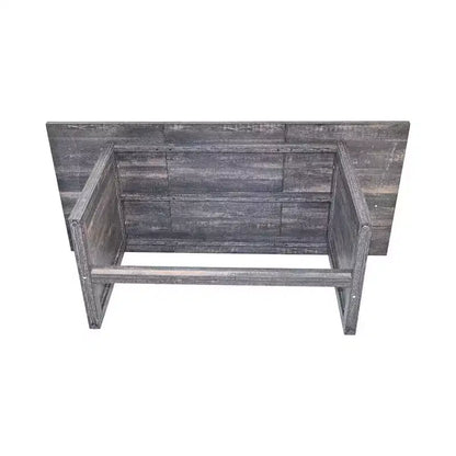 Okak 70.87IN Table de salle à manger de ferme pour 6-8 personnes, Table de cuisine rectangulaire avec pieds renforcés, Table de dîner pour salle à manger, Gris