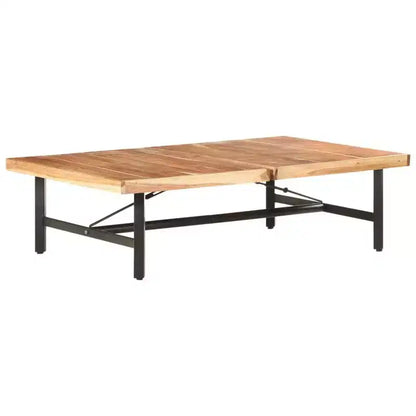 vidaXL Table Basse Table d'Appoint Table de Canapé Meuble de Salon Bois Massif