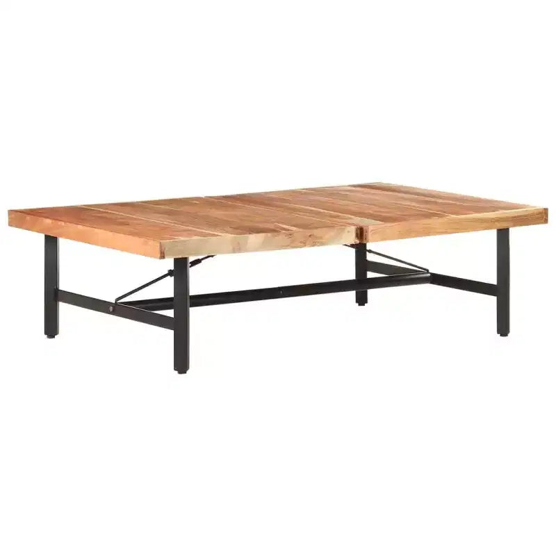 vidaXL Table Basse Table d'Appoint Table de Canapé Meuble de Salon Bois Massif