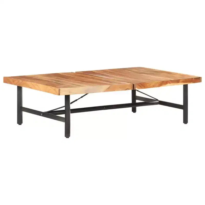 vidaXL Table Basse Table d'Appoint Table de Canapé Meuble de Salon Bois Massif