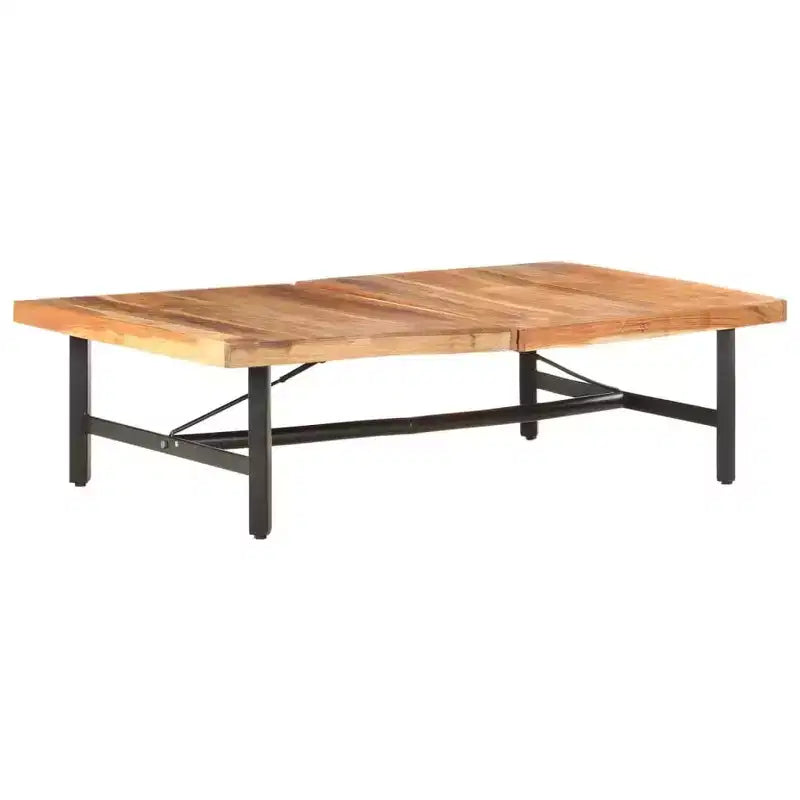vidaXL Table Basse Table d'Appoint Table de Canapé Meuble de Salon Bois Massif