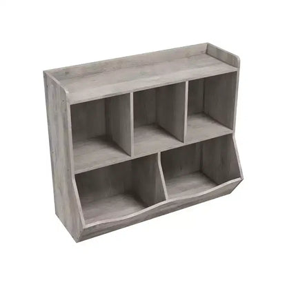 Étagères casiers avec bacs de rangement, organiseur de jouets et bibliothèque pour chambre d'enfant et salle de jeux