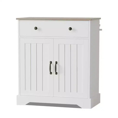 GustoWave 29.5'' Modern Sideboard Buffet Cabinet  Wood Kitchen Pantry, Adjustable Shelves, Coffee Bar Cupboard