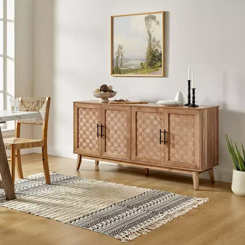 Kay Modern, buffet de 160 cm de large avec pieds réglables | HULALA HOME