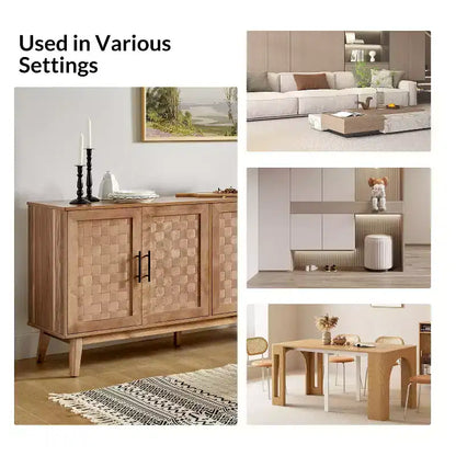 Kay Modern, buffet de 160 cm de large avec pieds réglables | HULALA HOME
