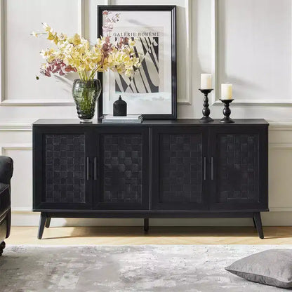 Kay Modern, buffet de 160 cm de large avec pieds réglables | HULALA HOME