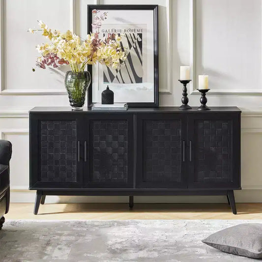 Kay Modern, buffet de 160 cm de large avec pieds réglables | HULALA HOME