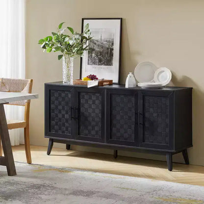 Kay Modern, buffet de 160 cm de large avec pieds réglables | HULALA HOME