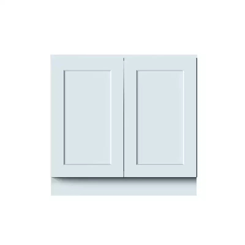 CASAINC W36x D24x H34.5 Kitchen Base Cabinet with 2 Doors