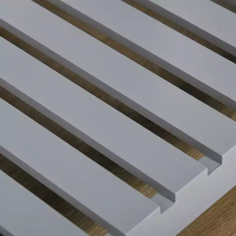 Meuble bas de bar à café, Buffet, Meuble de cuisine avec 4 tiroirs et étagère inférieure à lattes pour la cuisine, le salon