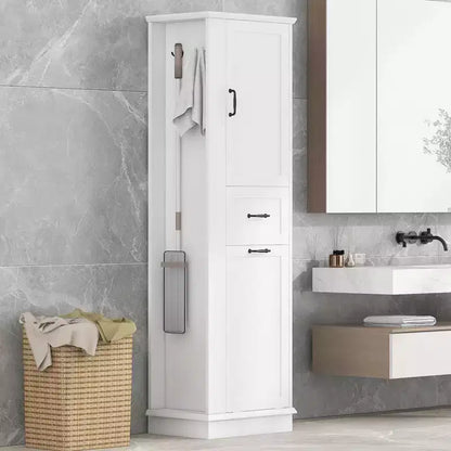 Meuble de rangement haut moderne Compartiment basculant Étagères réglables Capacité de 36 kg Charnières à fermeture douce