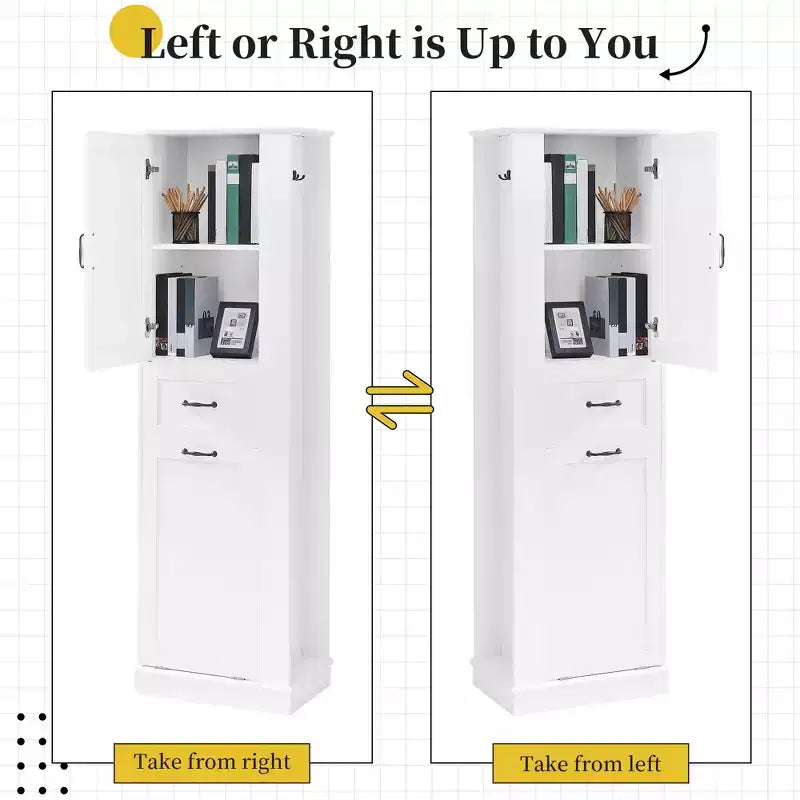 Meuble de rangement haut moderne Compartiment basculant Étagères réglables Capacité de 36 kg Charnières à fermeture douce
