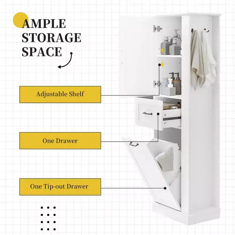 Meuble de rangement haut moderne Compartiment basculant Étagères réglables Capacité de 36 kg Charnières à fermeture douce