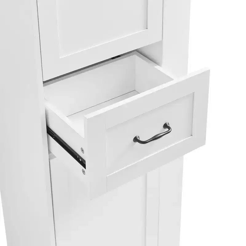 Meuble de rangement haut moderne Compartiment basculant Étagères réglables Capacité de 36 kg Charnières à fermeture douce