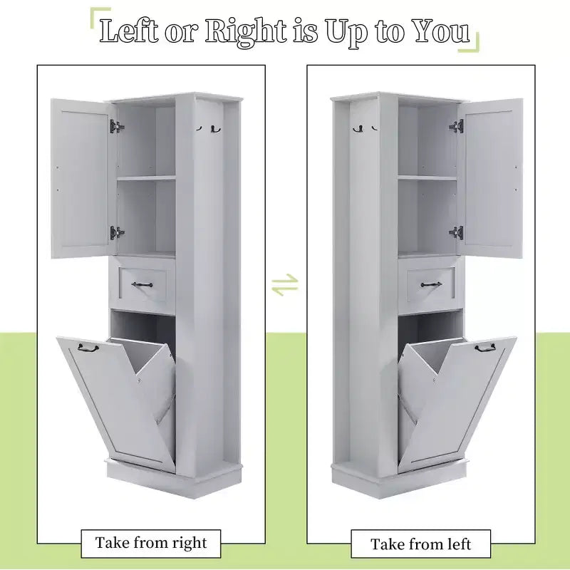Meuble de rangement haut moderne Compartiment basculant Étagères réglables Capacité de 36 kg Charnières à fermeture douce