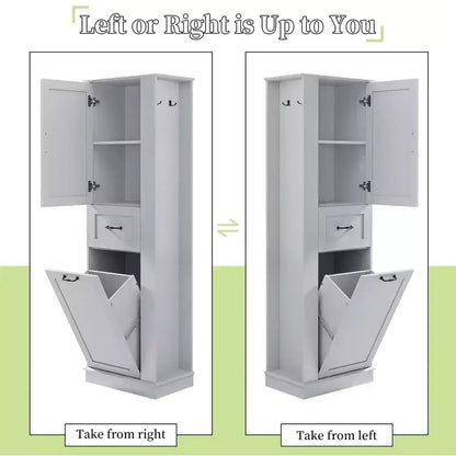 Meuble de rangement haut moderne Compartiment basculant Étagères réglables Capacité de 36 kg Charnières à fermeture douce