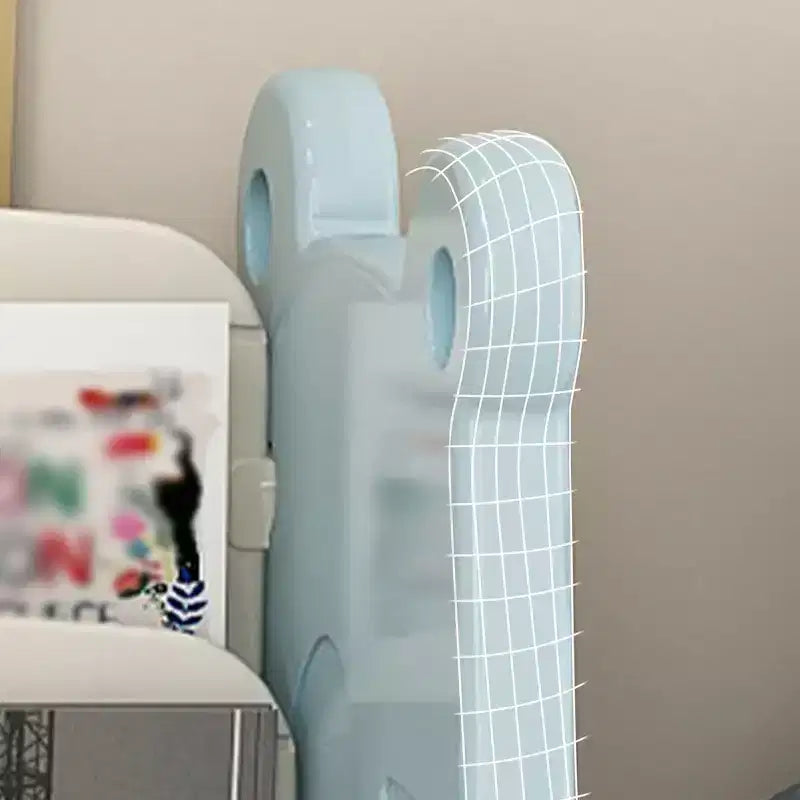 Whisen Meuble de rangement pour jouets d'enfants, Organisateur de jouets, Étagère à livres pour enfants avec 2 niveaux, Rangement de jouets avec 12 bacs de rangement