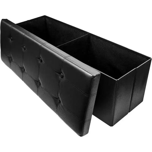 Sorbus 43 inch Faux Leather Storage Bench - for Bedroom, Entryway, Coffee Table, Bed end, Footrest, Foot Stool