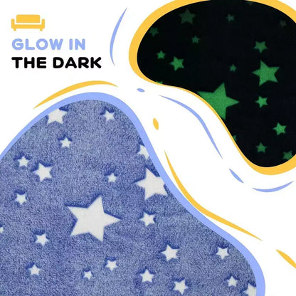 Canapé Whisen pour enfants et tout-petits, canapé pour enfants, canapé bébé rembourré avec étoiles lumineuses pour 18-36 mois - Bleu