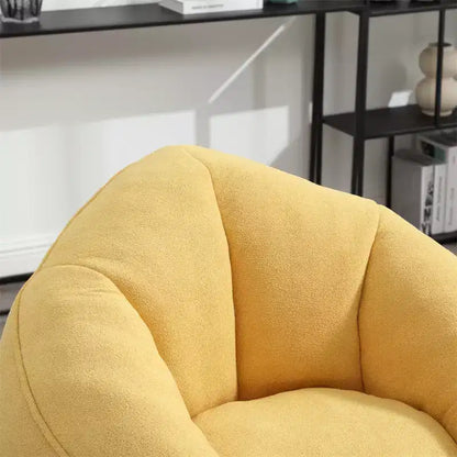 Pouf poire, Fauteuil poire avec garnissage en mousse haute densité et repose-pieds, Fauteuil d'appoint moderne avec ottoman