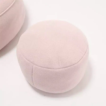 Pouf poire, Fauteuil poire avec garnissage en mousse haute densité et repose-pieds, Fauteuil d'appoint moderne avec ottoman