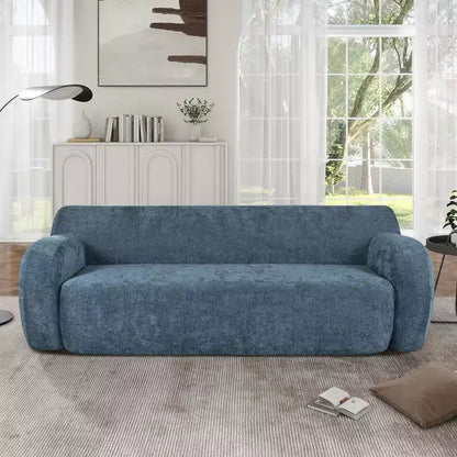 Clihome 81.5 Streamlined Minimalist Compression Sofa,Extra Large 3-Seater Casual Sofa