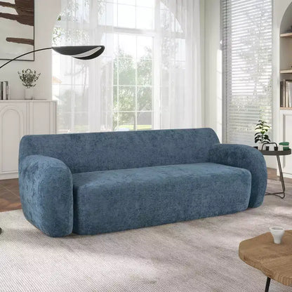 Canapé Clihome 81,5 po, minimaliste et épuré, très grand canapé décontracté 3 places