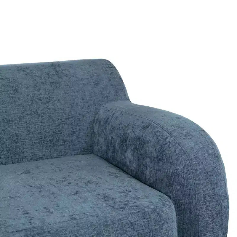 Canapé Clihome 81,5 po, minimaliste et épuré, très grand canapé décontracté 3 places