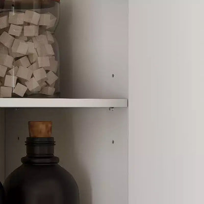 Famapy Armoire de cuisine grande capacité avec étagères réglables, plan de travail fonctionnel, tiroirs multiples, buffet de rangement pour aliments, organisation de cuisine