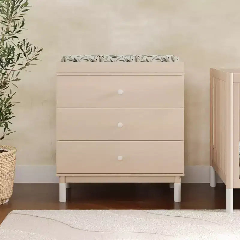 Commode à langer Gelato 3 tiroirs Babyletto avec plateau à langer amovible