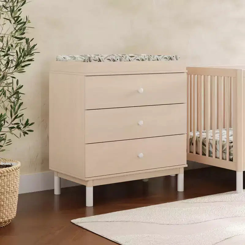 Commode à langer Gelato 3 tiroirs Babyletto avec plateau à langer amovible