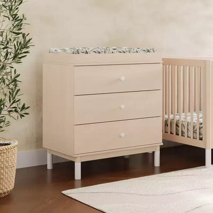 Commode à langer Gelato 3 tiroirs Babyletto avec plateau à langer amovible