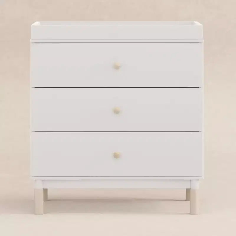 Commode à langer Gelato 3 tiroirs Babyletto avec plateau à langer amovible