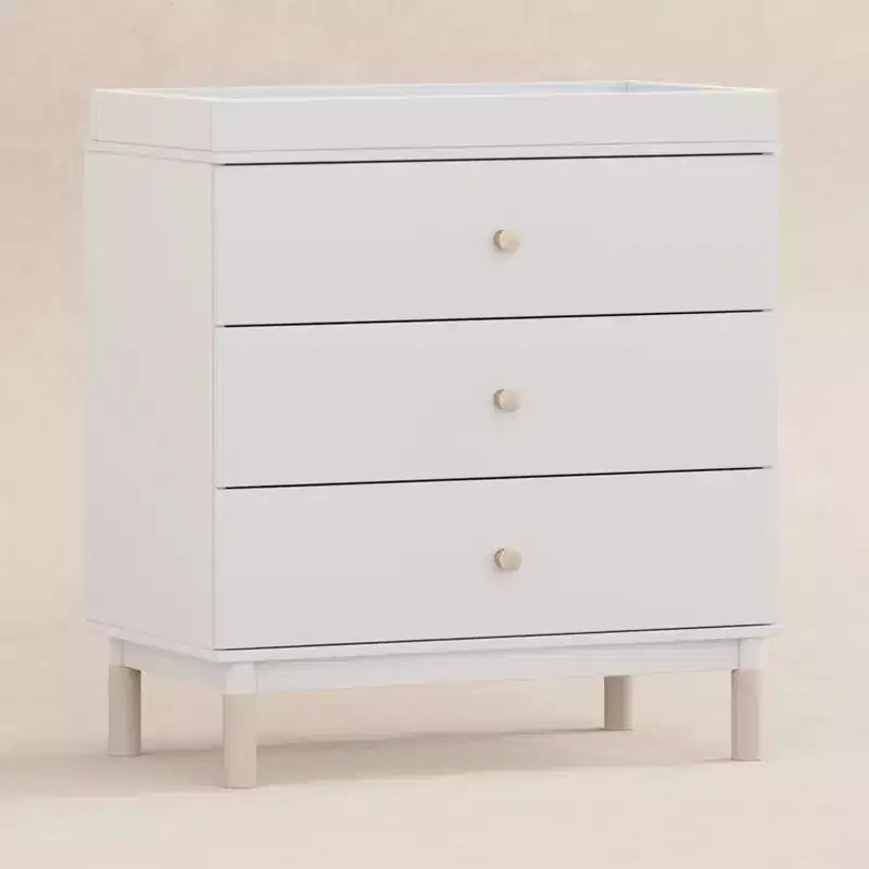 Commode à langer Gelato 3 tiroirs Babyletto avec plateau à langer amovible