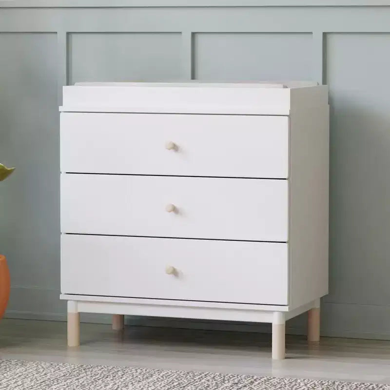 Commode à langer Gelato 3 tiroirs Babyletto avec plateau à langer amovible