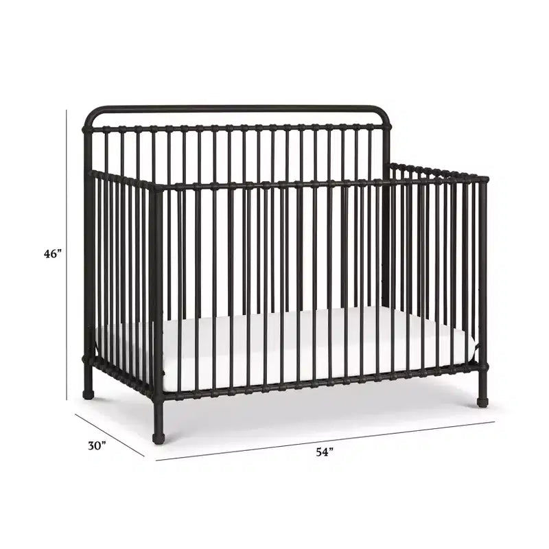 Lit de bébé convertible 4-en-1 en métal Winston Namesake