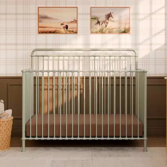 Lit de bébé convertible 4-en-1 en métal Winston Namesake